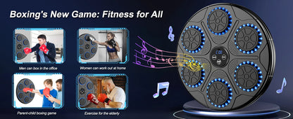 Smart Wall Mounted Bluetooth Music Boxing Trainer